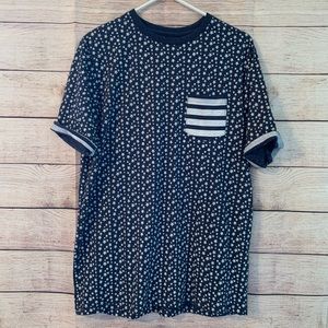 Patriotic Men’s T-shirt, Broken Threads